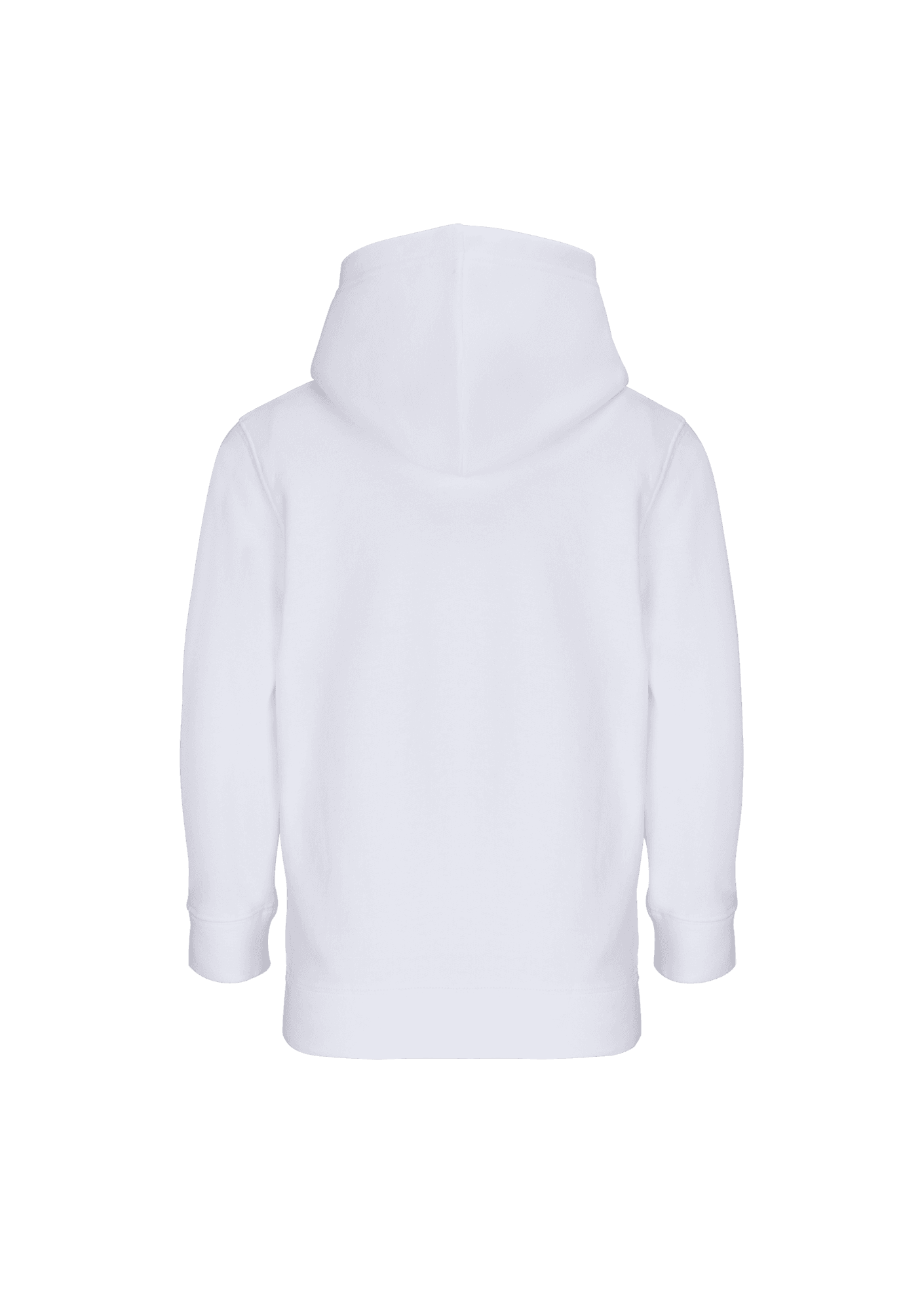 Sudadera con capucha blanco para niños 018 Club Voleibol Playas de Benidorm - CVPB18-LOGOREDONDO-CONDORNINOSBLANCOATRAS