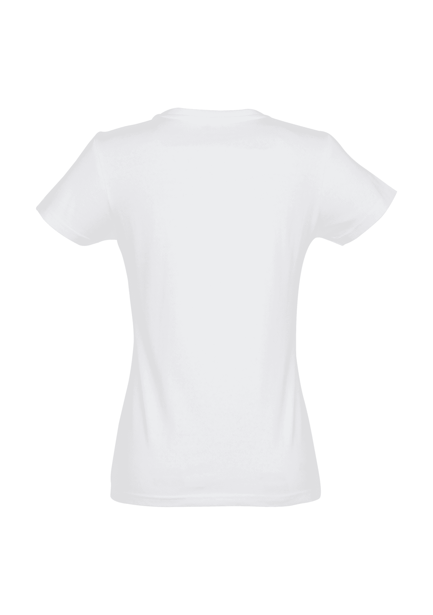 Camiseta blanco para MUJER 190g 019 Club Voleibol Playas de Benidorm - CVPB19-LOGOREDONDO-IMPERIALMUJERBLANCOATRAS